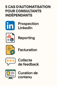 Read more about the article 5 exemples d’automatisation IA pour consultants indépendants