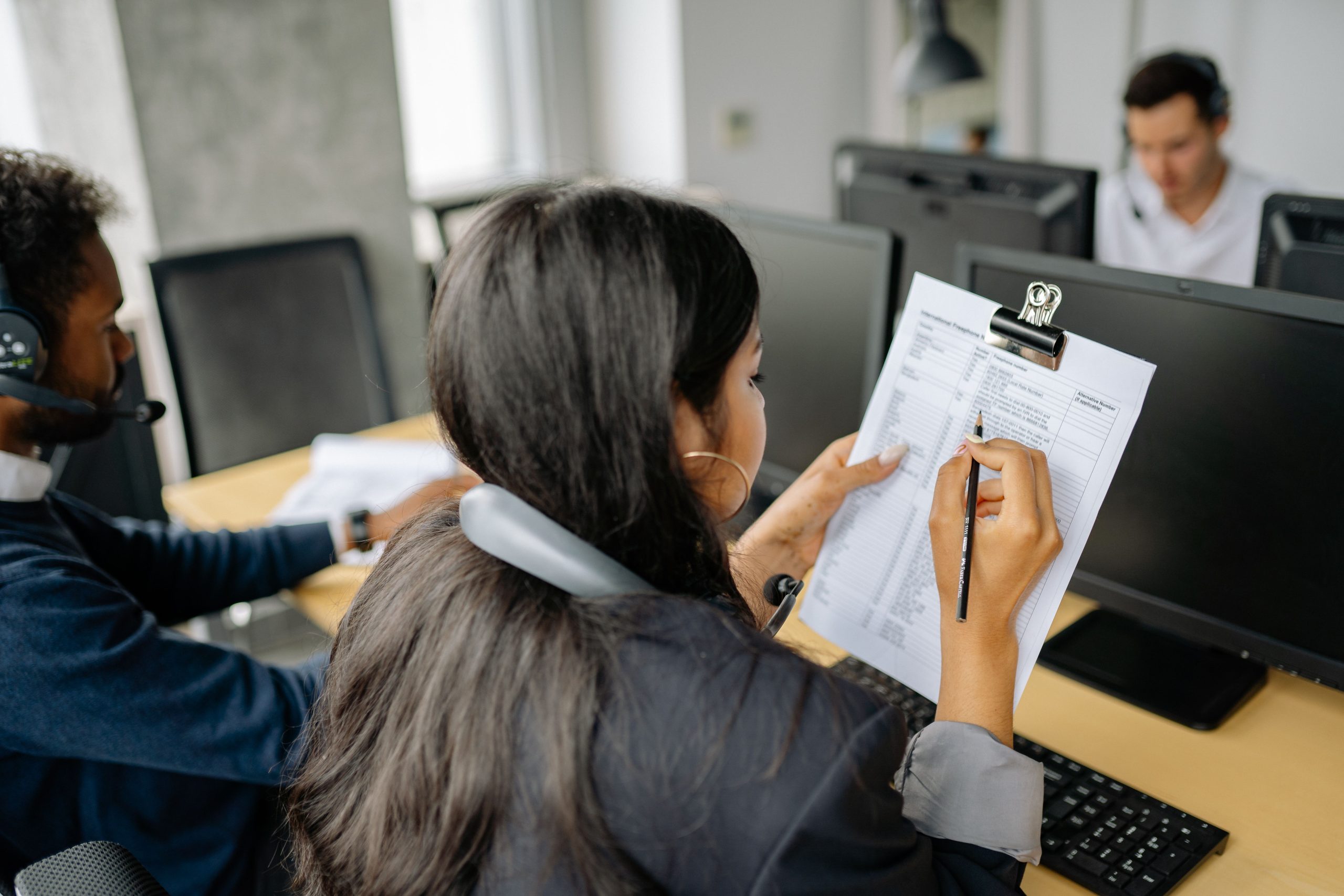 Agent traitant dossier formulaire en appel